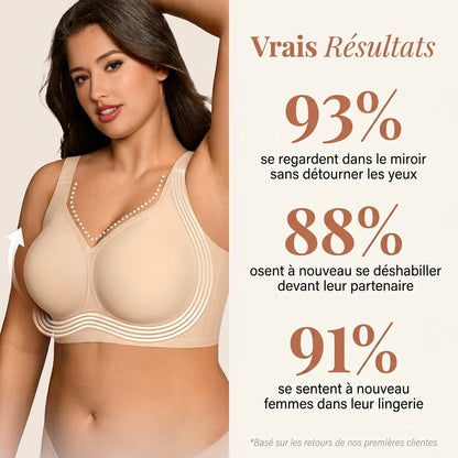 Soutien-gorge  Sans Armature Maintien Doux et Confortable